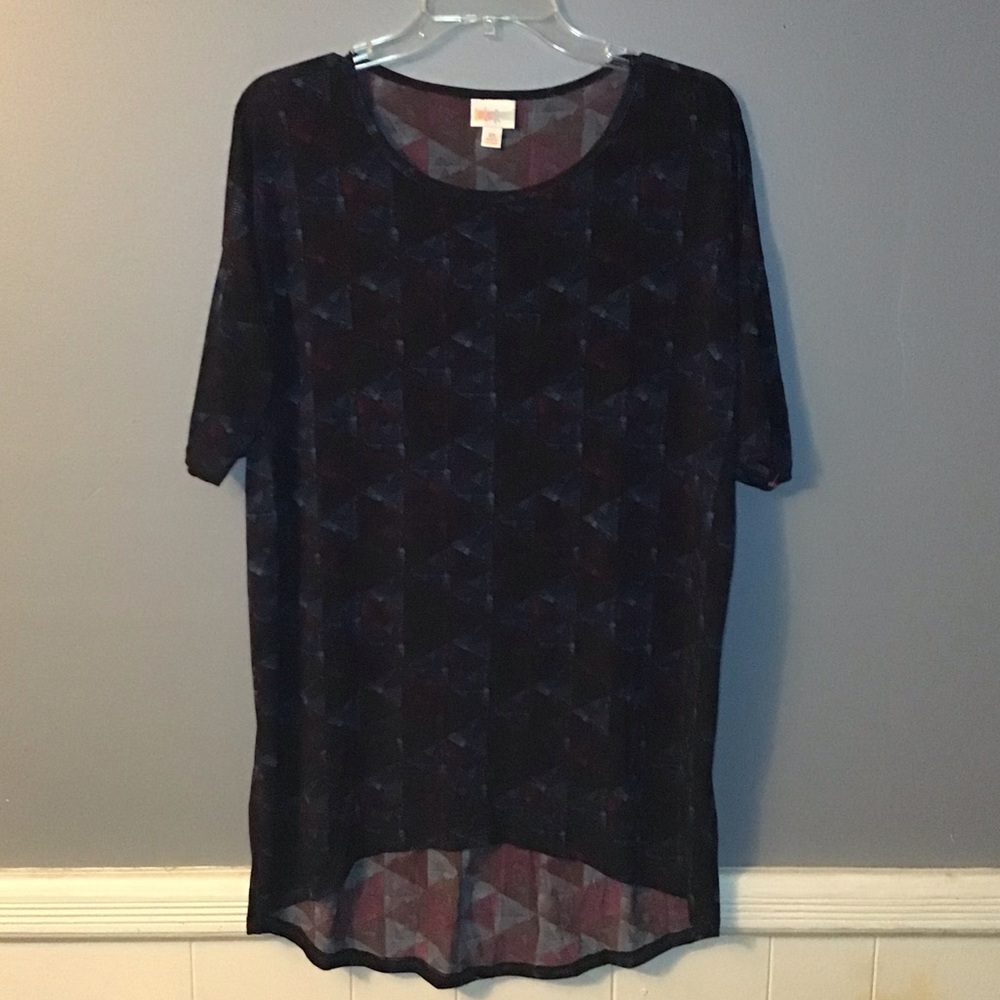 LuLaRoe Irma knit short sleeve size XS top